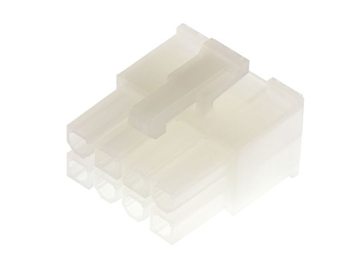 Molex Mini-Fit Jr. 5557 - Ficha 4,2 mm Fêmea 8 Contactos - Similar MF42-HF-08 - 39-01-2080