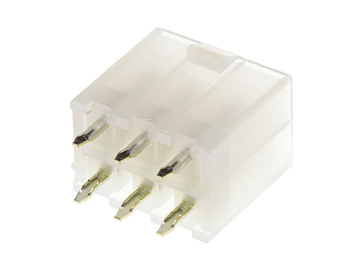 Molex Mini-Fit Jr. 5566 - Ficha 4,2 mm Macho 6 Contactos - Similar MF42-SD-06 - 39-28-1063