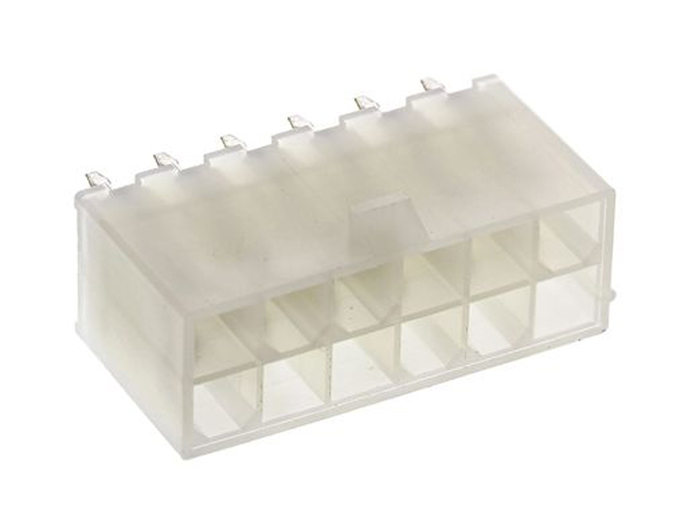 Molex Mini-Fit Jr. 5566 - Connecteur 4,2 mm Mâle 12 Pôles - Similaire MF42-SD-12 - 39-28-1123