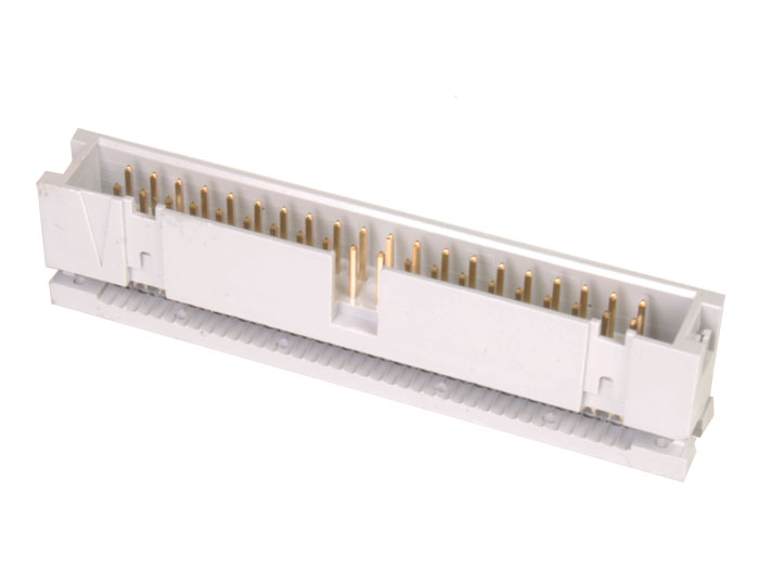 Connecteur Mâle Câble en Nappe IDC 2,54 mm - 2 Rangées - Pas 2,54 mm - 40 Contacts