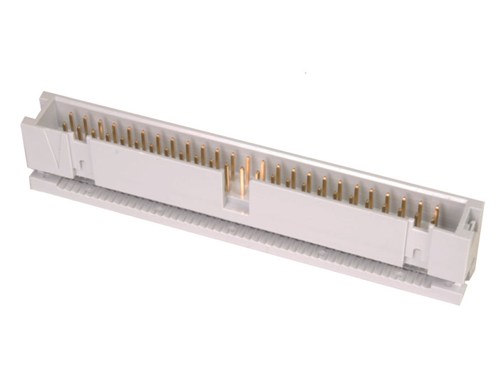 Connecteur Mâle Câble en Nappe IDC 2,54 mm - 2 Rangées - Pas 2,54 mm - 50 Contacts