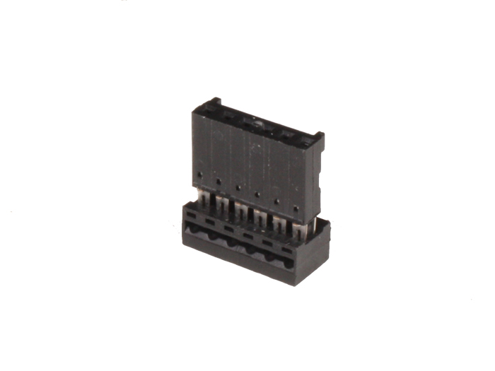 Autocom - 2.54 mm Cable-Mount Female Header Connector - 6 Pins