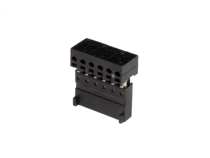 Autocom - Connecteur à Carte - 2,54 mm Femelle - 6 Pôles