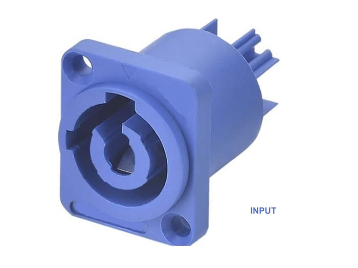 Powercon - Connecteur 20 A Chassis Entrée