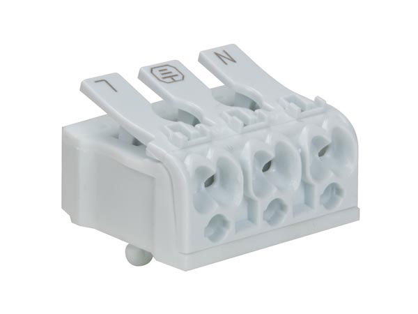 Terminal Block 3 Contacts 2.5 mm - without Screws - TB3SL