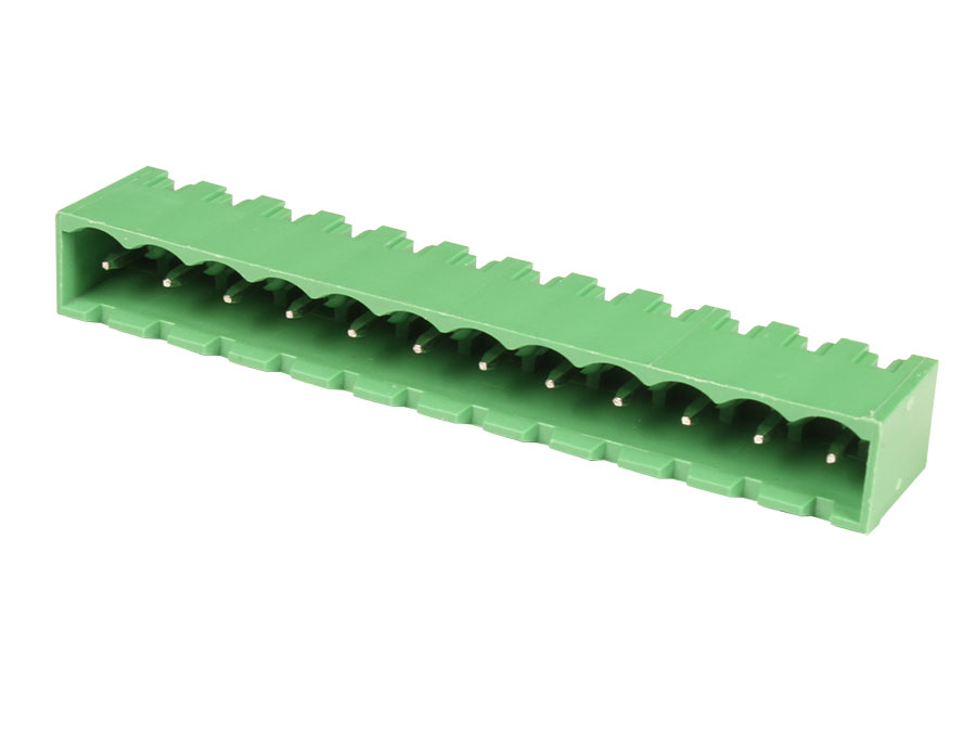 Würth Electronik WR-TBL - Bloc de Jonction Enfichable Mâle Droit Fermé pour PCB, 12 Contacts, 5.08mm, 20A, Vert - 691311500112