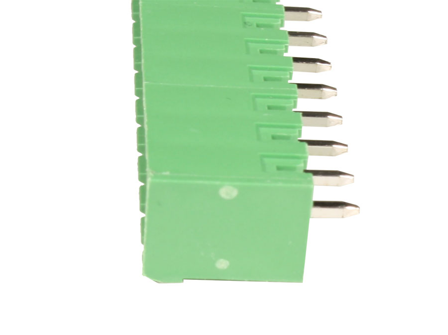 Würth Electronik WR-TBL - Bloque de Terminales Enchufable Macho Recto Cerrado para PCB, 18 Vías, 5.08mm, 20A, Verde - 691311500118