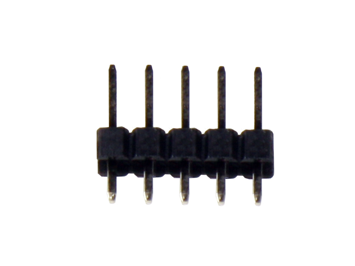 Régua de Pinos 2,54 mm Macho Reto 5 Polos - ADETPR105M1