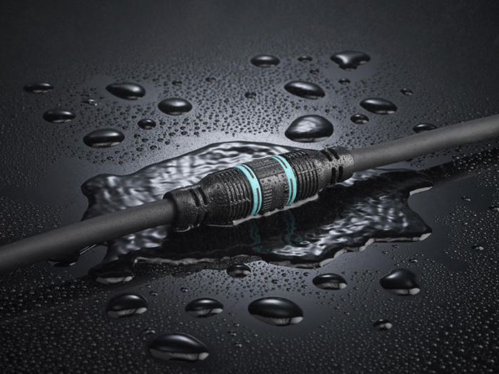 Techno THB.387.B4A - IP68-IP69K Waterproof Junction Connector - Female 4 Poles