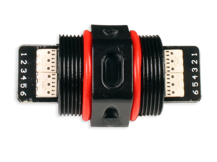 Camdenboss CPWP3P6DI - Connecteur Étanche Junction IP68 - 3 + 6 Pôles