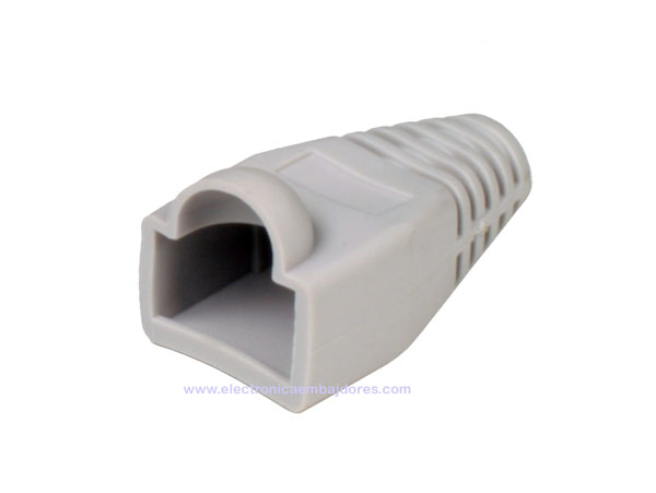 Manchon de Protection pour Fiche RJ45 Cat. 5E - Cat. 6 - Gris - 39.009/G