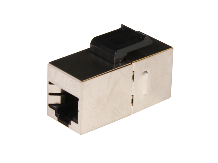 Adaptateur Double Femelle 8P8C - RJ45 - Cat. 6 - Blindé - CE-2207B