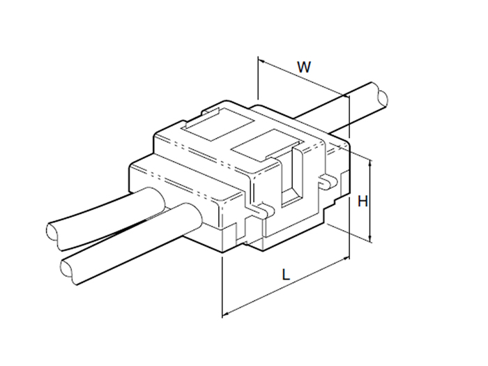 CL-2218T - Connecteur Junction - CL-2218T - 0,75 mm² - 100 Unités - 2072CL9015