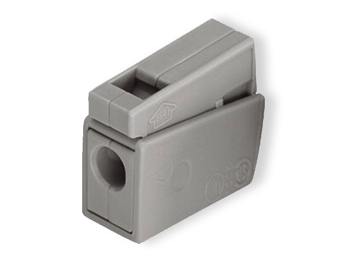 Wago 24-101 - Connecteur Junction pour Luminaires - Pousser le Fil à la Bride de Cage - WAGO 224-101 - 1283484