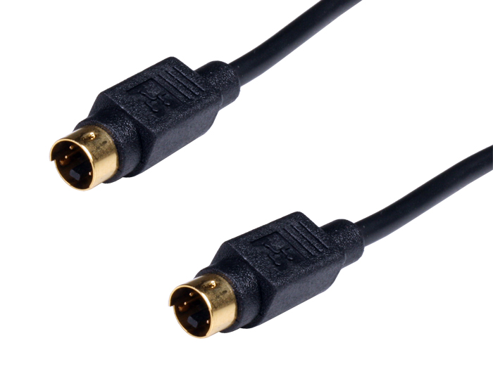 Conexión Mini DIN 4 Polos Macho Macho 1,5 m -