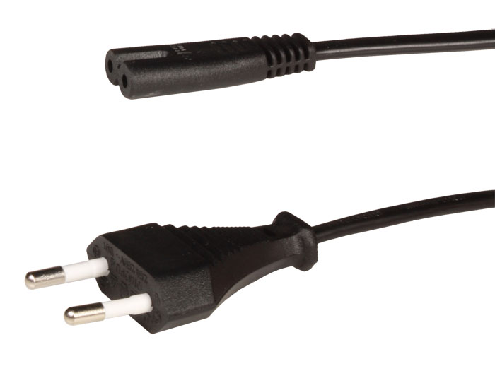 IEC 60320 C7 Female Power Cable