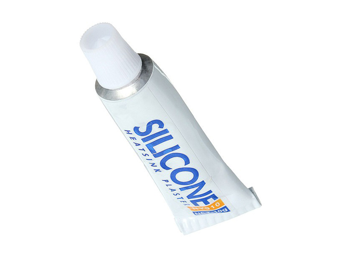 Thermal Silicone Adhesive Paste 10 g Tube - 164.0124/10M