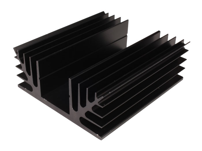 Dissipateur Thermique - 100 x 88 x 35 mm - sans Percage