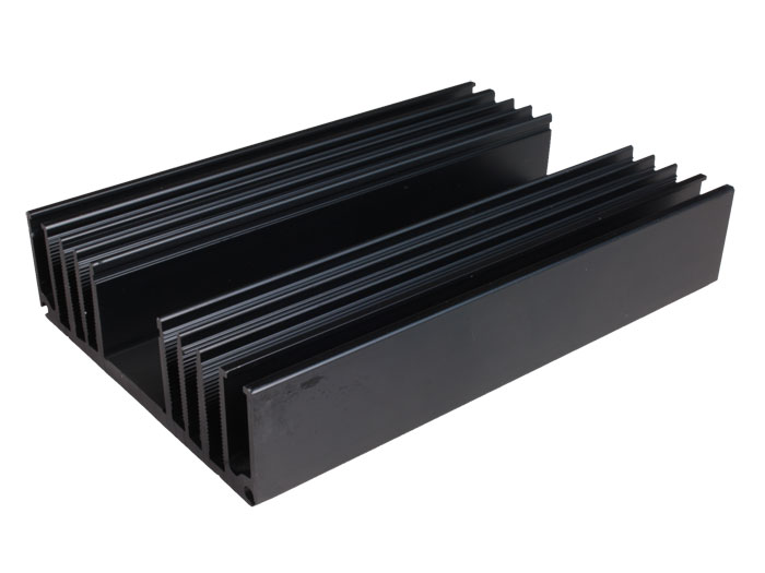 150 x 100 x 30 mm - Heat Sink 2 x TO3