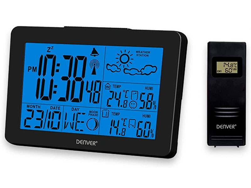 Denver WS-530BLACK - Station météo intérieure - extérieure 