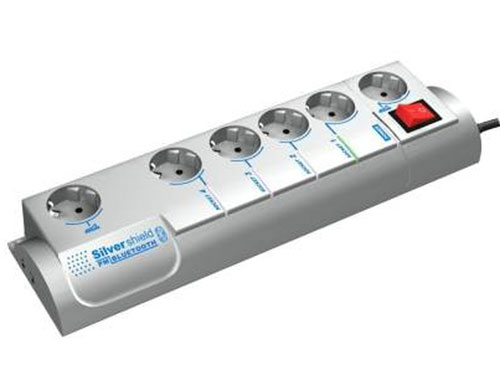 Gembird SIS-PM-BT - Smart, Programmable Power Strip with surge Protection - Bluetooth