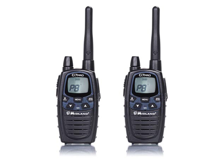 Midland G7 Pro Twin - Walkie-Talkie PMR 446 - Paire - C1090.13