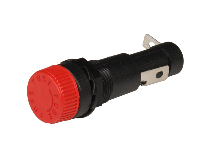 Portafusibles Chasis Rosca 6,3 x 32 mm