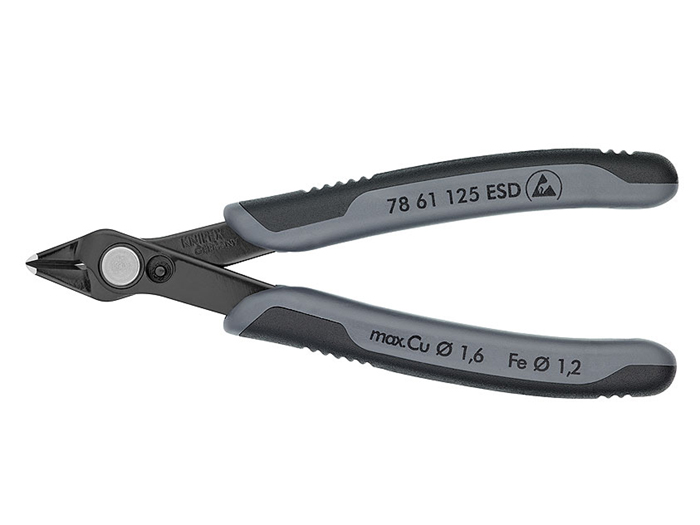 Knipex 78 61 125 ESD - Pince Coupante - Antistatique