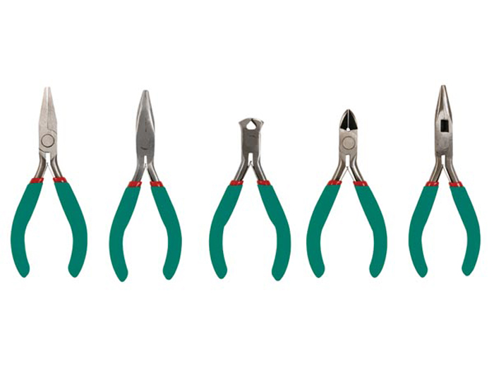 Set of 5 Precision Pliers VTSETN