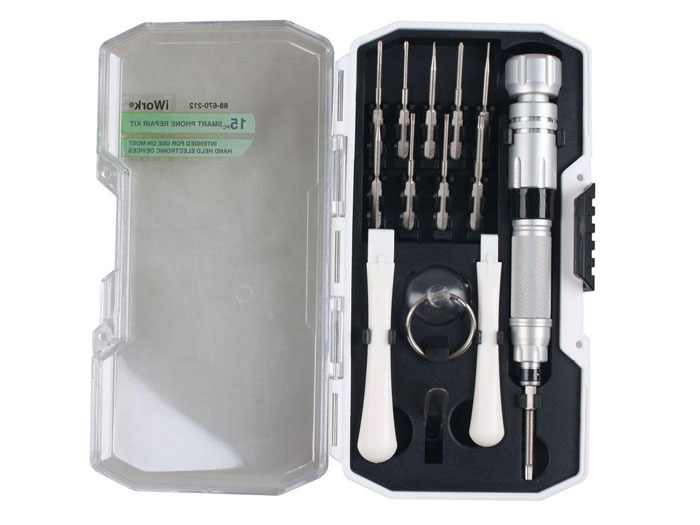 Tournevis à Embouts Multiples Universelle - 15 Embouts - L-88-670