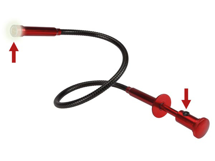 Pick Up Tool with Claw, Magnetic End and LED Light - HPUT6