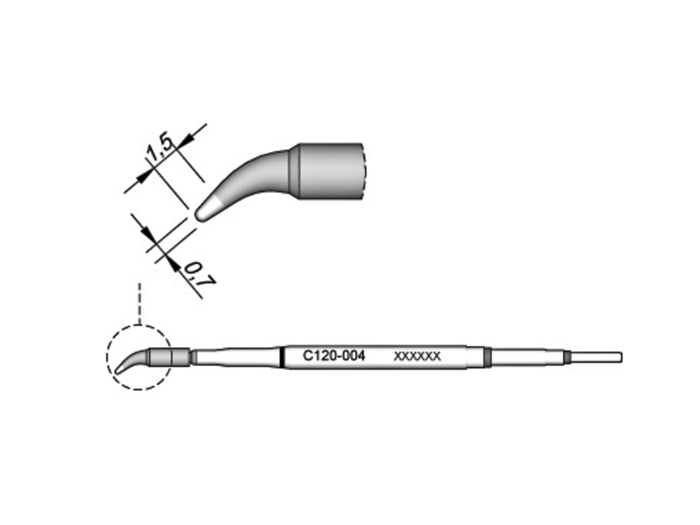 JBC C120-004 - Cartridge - C120004