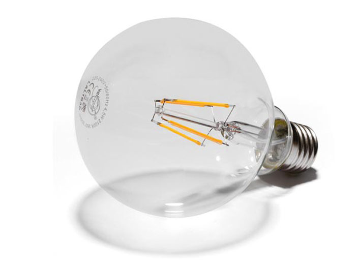 Ampoule LED E27 4,5 W Blanc Chaud Intense - Style Filament Rétro - LAL1B3Q