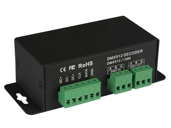 Controlador DMX Fita de LEDs Digital - CHLSC27