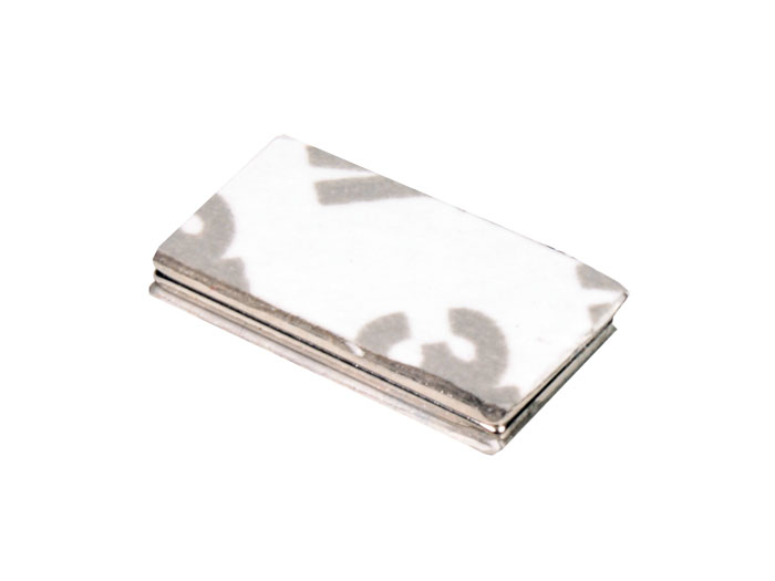 Par de Imanes Adhesivos 20 X 10 X 1 mm - N40 - ADHES. 20X10X1