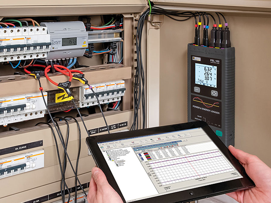 Chauvin Arnoux PEL103 - Enregistreur de Puissance et d&aposEnergie Triphasé - P01157153