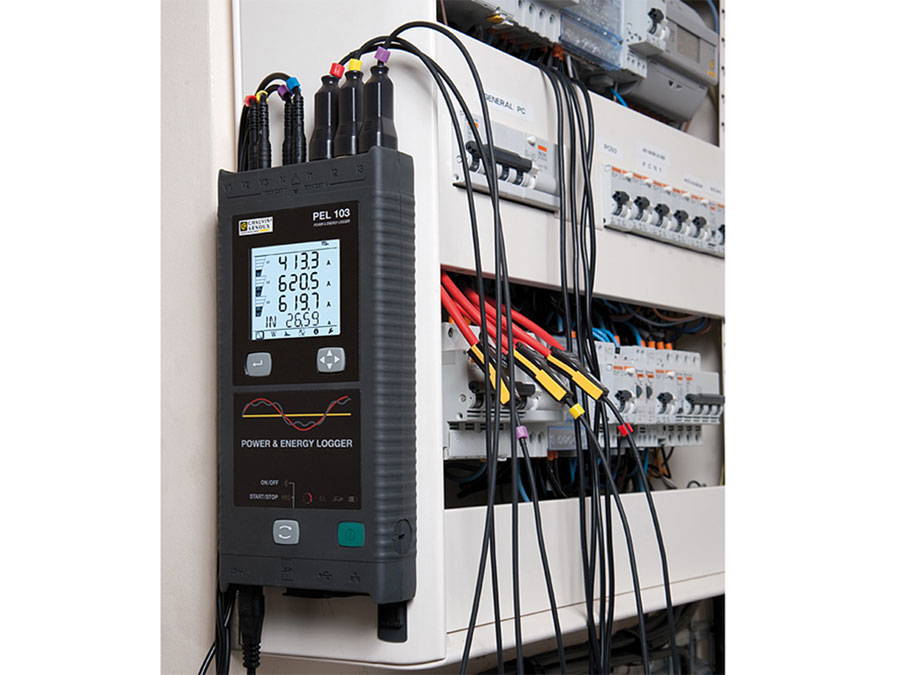 Chauvin Arnoux PEL103 - Enregistreur de Puissance et d&aposEnergie Triphasé - P01157153