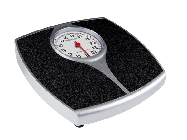 Mechanical bathroom weighing scales - 130 Kg / 1 Kg - scales