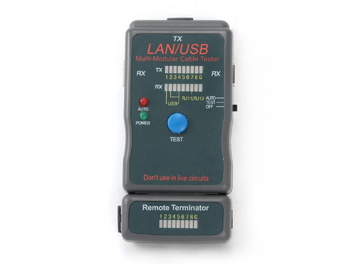 Comprobador Cableado de Redes - NCT-2