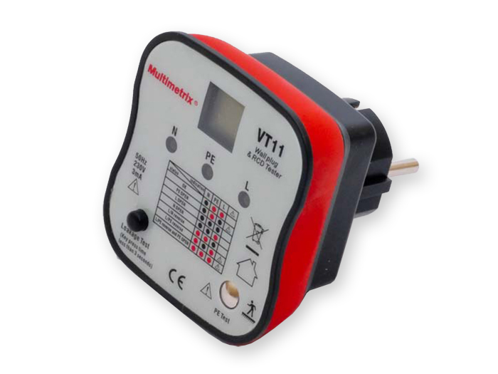 MultiMetrix VT11 - Voltage Tester - Socket and RCD Tester - P06230304