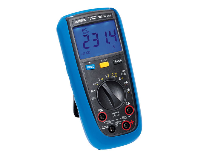 Metrix MTX203-Z - Multimètre Numérique