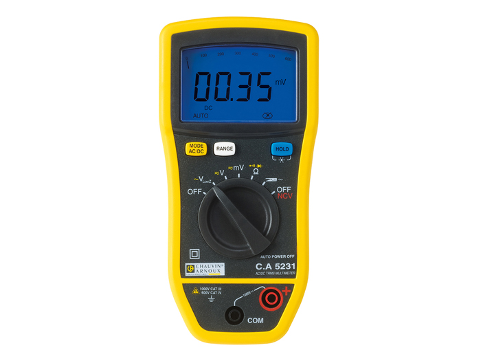 Chauvin Arnoux C.A 5231 - Digital Multimeter with MINI03 Clamp - P01196734