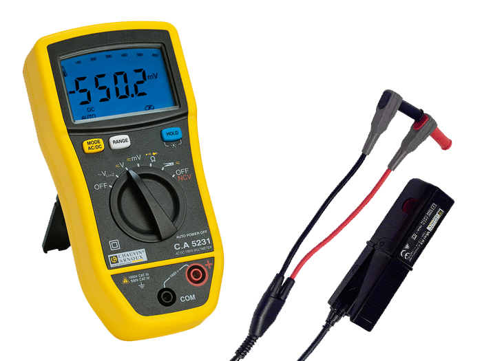Chauvin Arnoux C.A 5231 - Multimètre Numérique avec Pince MINI03 - P01196734