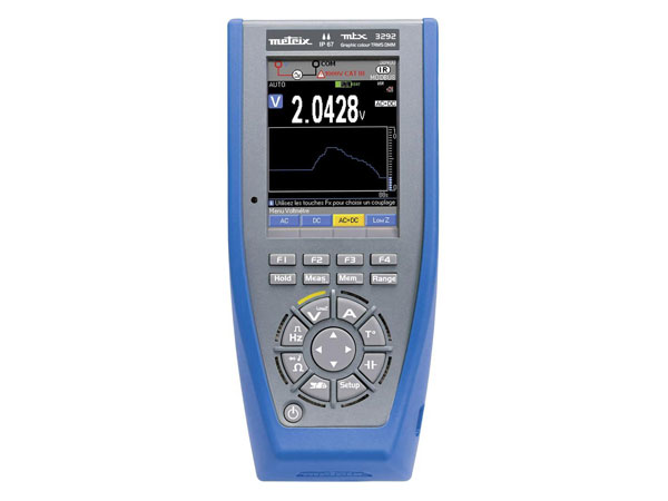 Metrix MTX3292B-BT - Multimètre Numérique - Bluetooth