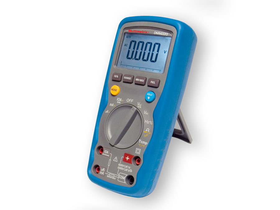 Image of Multimetrix DMM220 website