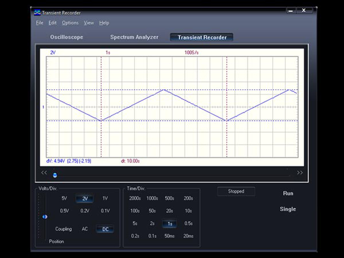 Velleman PCSU01 - Mini Osciloscopio PC 1 Canal 200 Khz