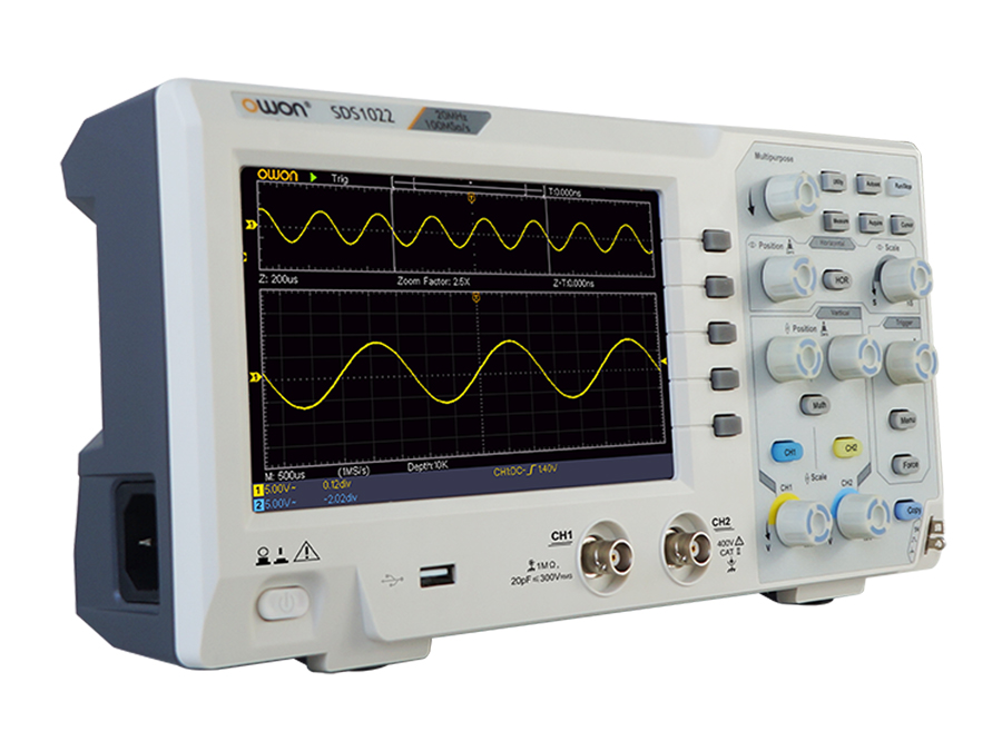 Owon SDS1022 - 2 Channel 20 Mhz Oscilloscope