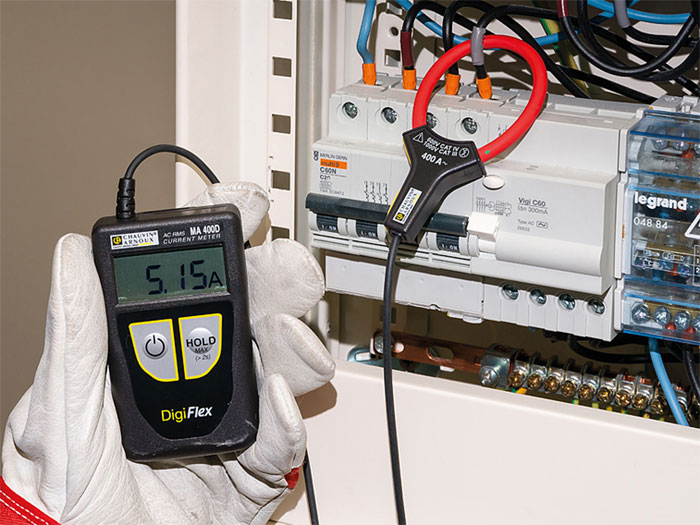 Chauvin Arnoux DigiFLEX MA400D-250 - Pinza Amperimétrica Digital Flexible - True RMS - P01120576Z