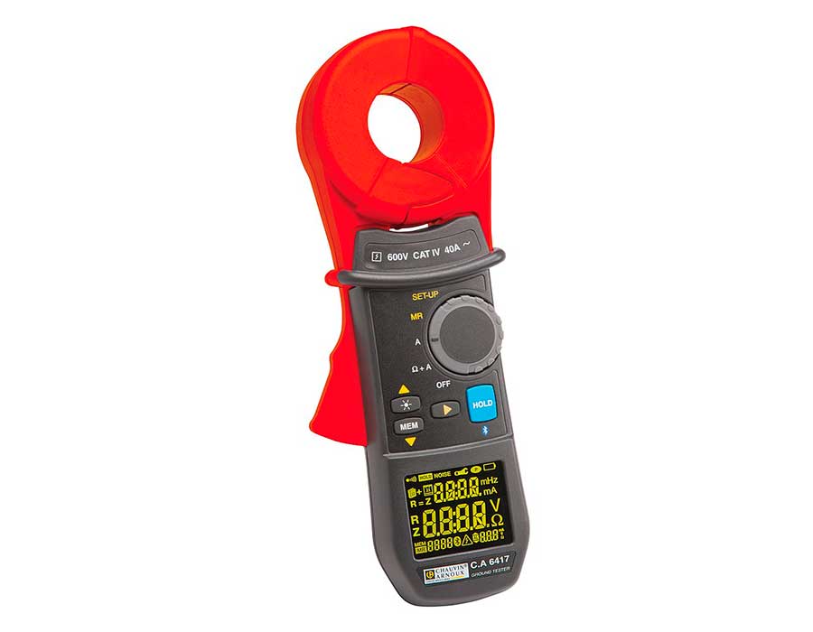 Chauvin Arnoux C.A 6417 - Pinza Amperimétrica Digital - Pinza de Tierra - P01122016