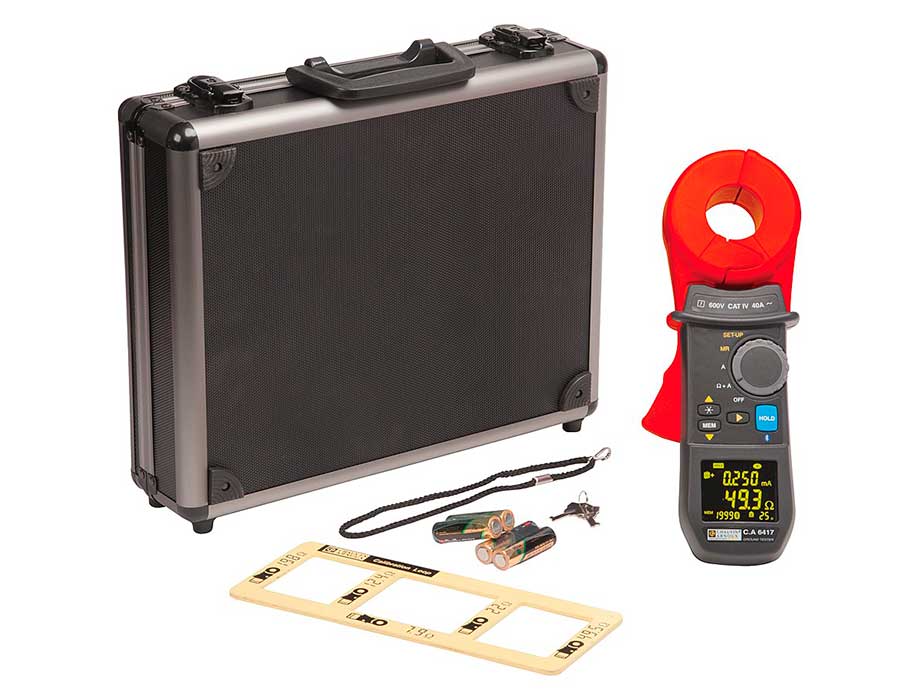 Chauvin Arnoux C.A 6417 - Pinza Amperimétrica Digital - Pinza de Tierra - P01122016